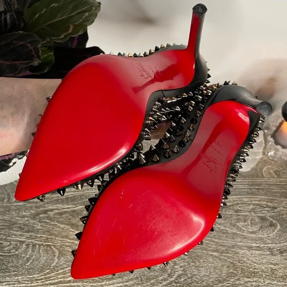 Louboutin pigalle multicolor spike 38.5 - Picture 5 of 9